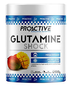 Глютамін ProActive Glutamine Shock 500 г