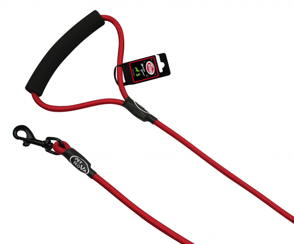Шнур-повідець Pet Nova Rope S 0.8 x 120 см Червоний