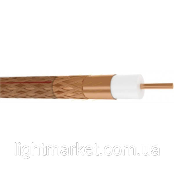Кабель коаксіальний RG-6U в силіконі (100% мідь)