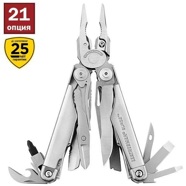 Мультитул LEATHERMAN Surge + нейлоновий чехол