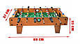 Настільна гра футбол,настільний футбол 69*37*25 18 гравців, фото 2