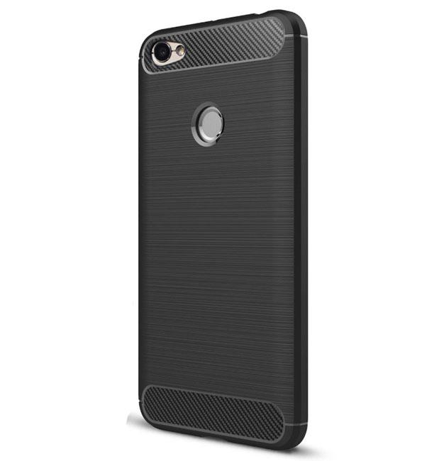 Протиударний бампер PRIMO Carbon Fiber Series для Xiaomi Redmi Note 5A Prime - Black