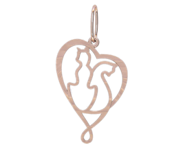 Кулон Підвіс на браслет жіночий Кішка