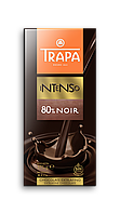 Черный шоколад Trapa Intenso 80%, 175г 17шт/ящ