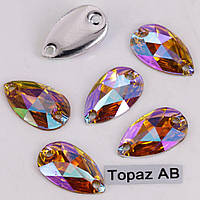 17х28мм. Краплі пришивні С/С. Topaz AB