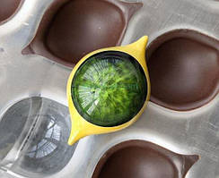 Лимончик полікарбонатна форма для шоколаду