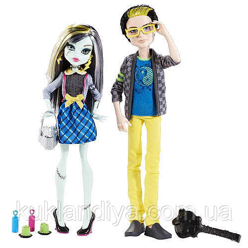 Набір ляльок Monster High Френки Штейн і Джексон Джекіл — Picnic Casket