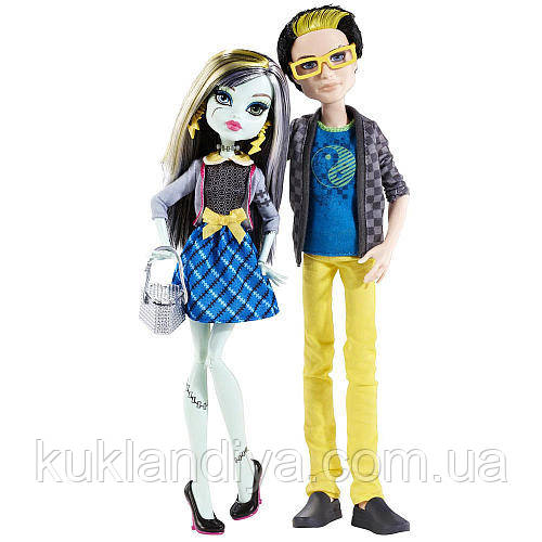 Набор кукол Monster High Френки Штейн и Джексон Джекилл - Picnic Casket - фото 2 - id-p74240218