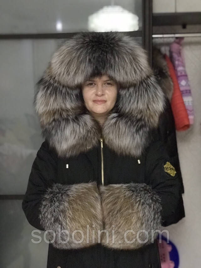 фотоотчет от покупателя Парка женская с мехом