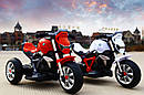 Дитячий мотоцикл BMW, 3-колісний, 25W, МР3-плеєр, маленький мотоцикл, фото 6