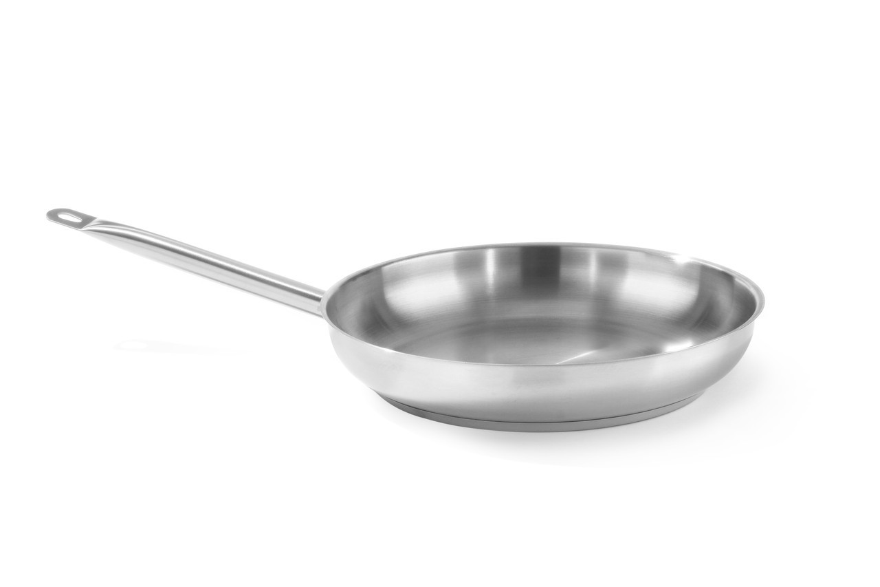 Сковорода Hendi Kitchen Line d24 см h4,5 см неіржавка сталь (838501)
