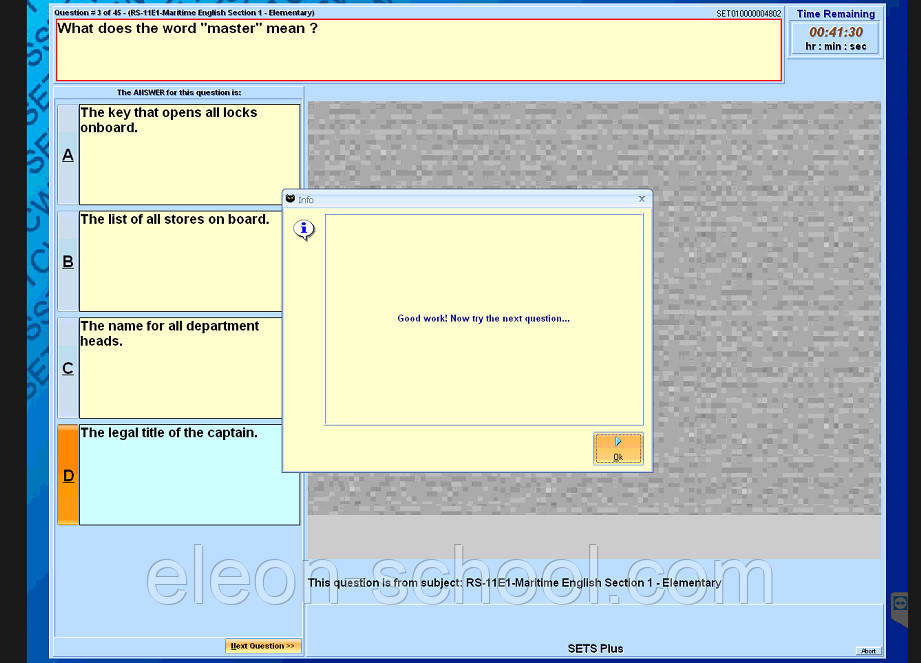 SETS English PLUS