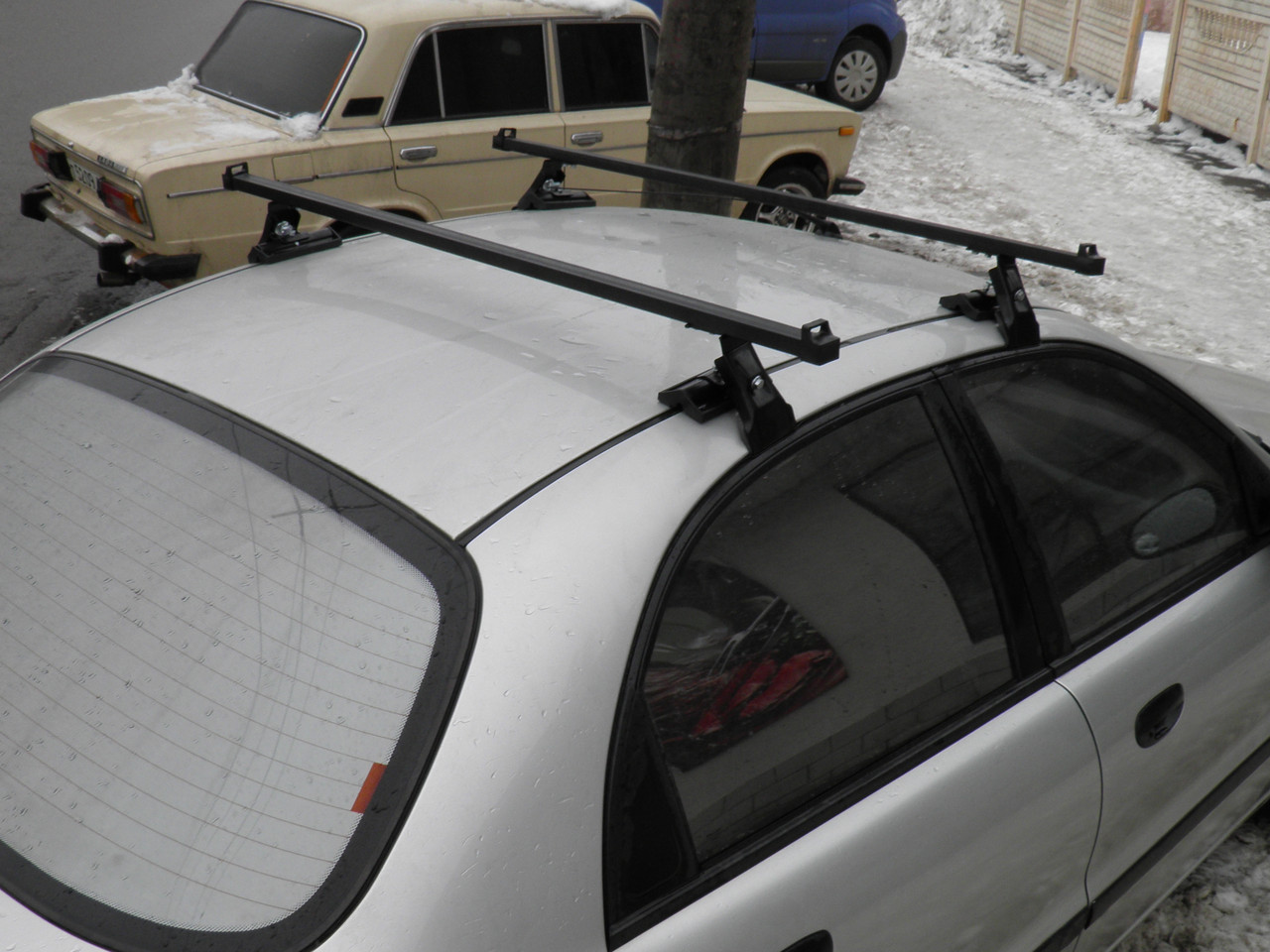 Багажник на крышу Daewoo Lanos - фото 5 - id-p5141838
