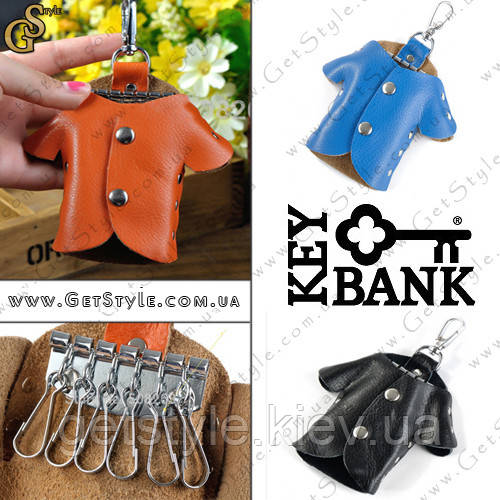 Ключниця з натуральної шкіри — "Key Bank"
