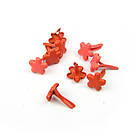 Брадси квіточки для рукоділля 6мм мікс 10 шт BRM004, фото 4