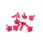 Брадси квіточки для рукоділля 6мм мікс 10 шт BRM004, фото 6