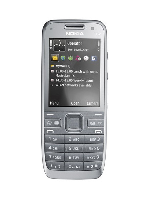 Мобільний телефон Nokia E52 Silver 1500 mAh, фото 1