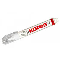 Коректор-ручка Kores Metal Tip, метал. кінчик, 10 м