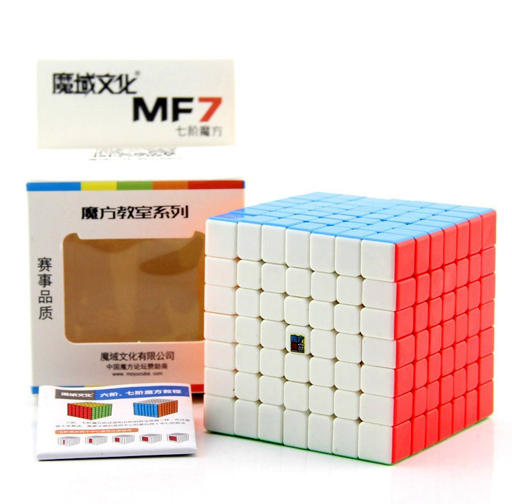 Кубик Рубіка 7x7 MoYu MF7, кольоровий пластик, фото 1