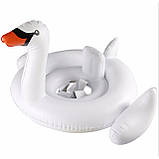 Надувне дитяче коло коло-ходунки Білий Лебідь з трусиками, фото 7