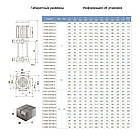 Насос відцентровий вертикальний багатоступінчастий 380В 2.2 кВт Hmax 86м Qmax 100л/хв LEO 3.0 (7754563), фото 2