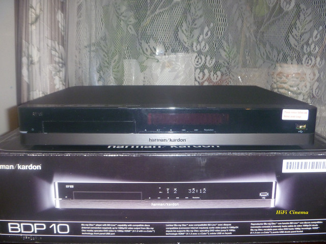Blu-ray Player Harman/Kardon BDP 10 Hi-Fi програвач BD дисків