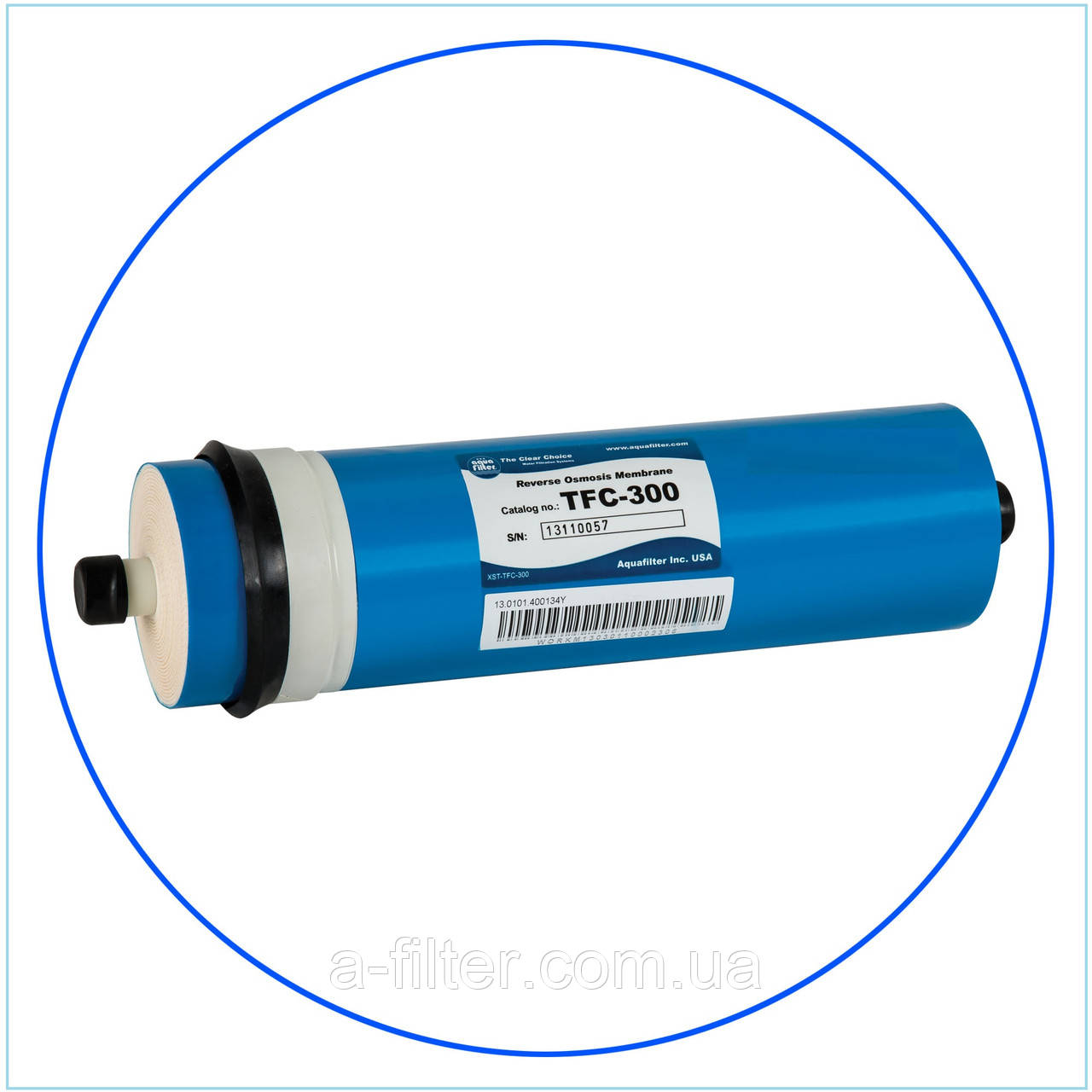 Мембрана AQUAFILTER®, продуктивність 300 GPD, розмір 3"., фото 1