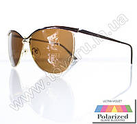 Очки женские солнцезащитные поляризационные - Коричневые (коричневая линза) - 015194