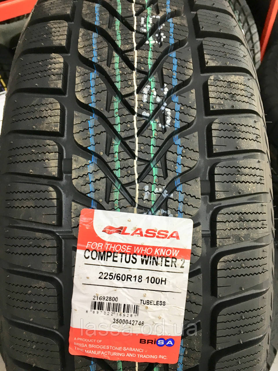 Купить Зимняя Шина Lassa Competus Winter 2 + 225 / 60 R18 100H в Одессе ...