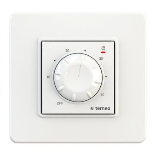 Терморегулятор для теплої підлоги terneo rtp білий