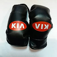 Сувенірні рукавички боксерські для авто логотип KIA чорні(післяплатою даний товар не відправляється!)