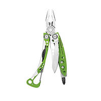 Мультитул LEATHERMAN Skeletool MOSS GREEN, чохол синтетичний