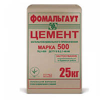 Цемент М500 Д0 (25 кг) Фомальгаут-Полімін