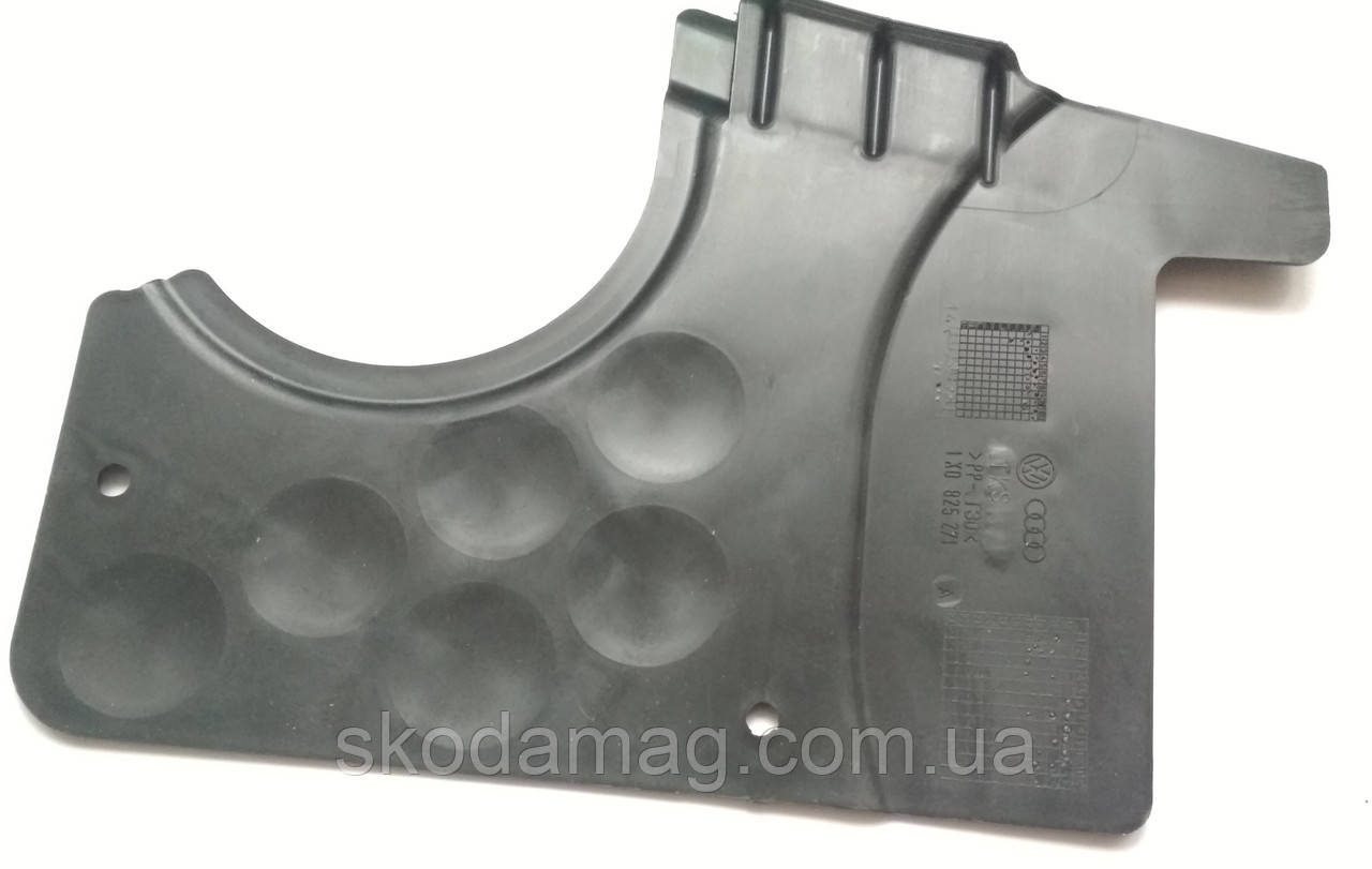 Левая накладка обшивки защиты днища кузова Шкода Октавия А5 Skoda ...