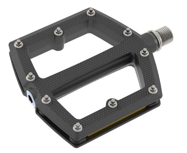 Педалі VP VP-539 BMX Вісь — 9/16", борозня сталь, промпідшипник