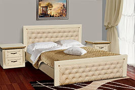 Спальня комплект з натурального дерева дуб Freedom слонова кістка патина Мікс Меблі