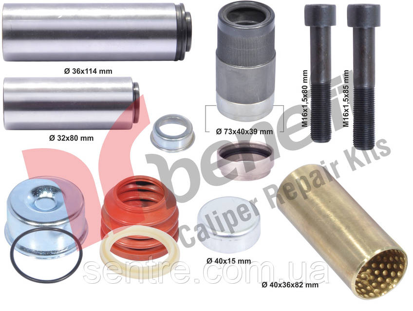 rorop② Развертка для установки ремонтного клапана блокировки