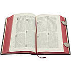 Книга шкіряна Острозька Біблія подарункова, фото 8