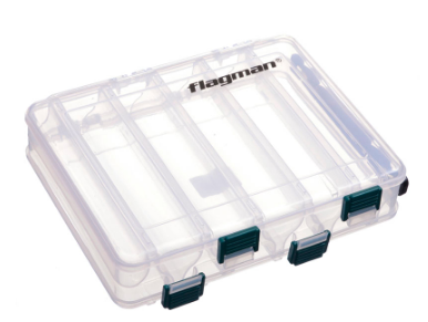 Коробка Flagman пластикова двостороння 206х170х42мм, фото 1