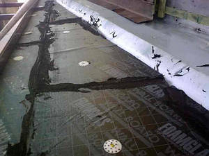 Пристрій капітальної фальцевой покрівлі по утеплювачу Foamglas (підстава — OSB плита)