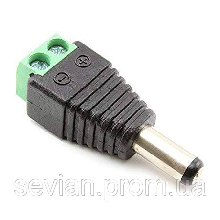 Терміналблок Terminal block-Jack DC Lucom (62.07.2155) /M 5.5x2.1mm Pitch=5.0mm