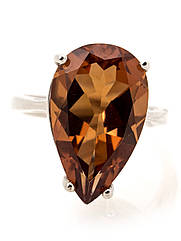 Каблучка срібна з султанітом 19 розмір Т3490-1