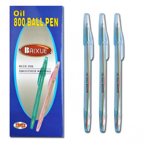 Ручка масляна "Brasser" 800 дублікат (фіолетова)