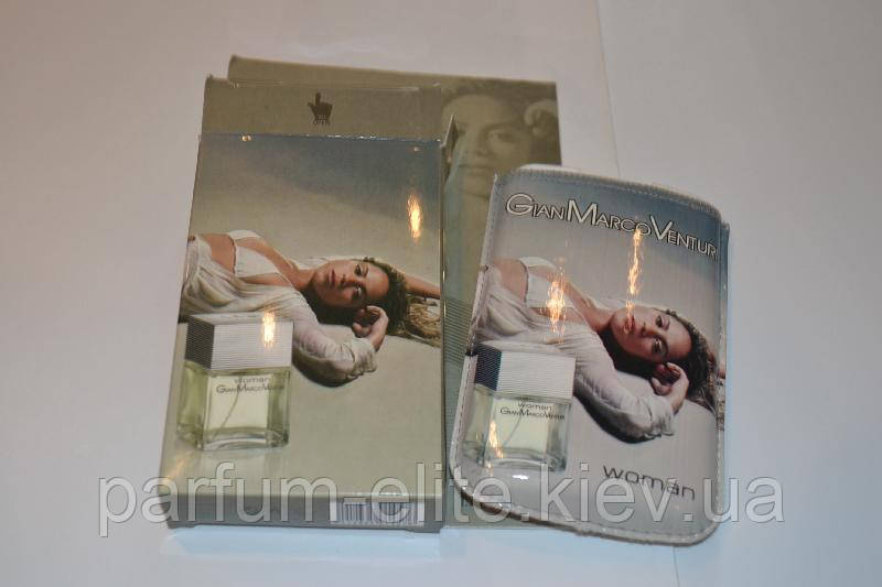 Мини-парфюм в изысканном чехле Gian Marco Venturi Woman 50ml - фото 1 - id-p74403663
