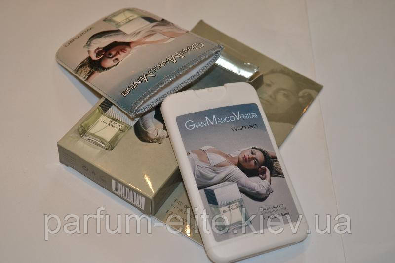 Мини-парфюм в изысканном чехле Gian Marco Venturi Woman 50ml - фото 3 - id-p74403663