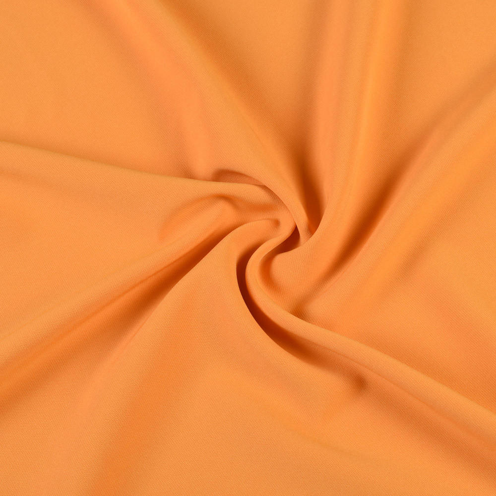 Креп костюмний бістрейч жовтий ш.150