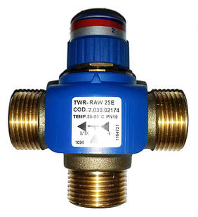 Термостатичний клапан RAW-KVS4 25E 30-80 °C