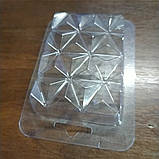 Пластикова форма для шоколаду Плитка шоколаду середня, фото 2