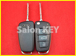 Ключ AUDI A6 Q7 3 кнопки 868MHz id8E