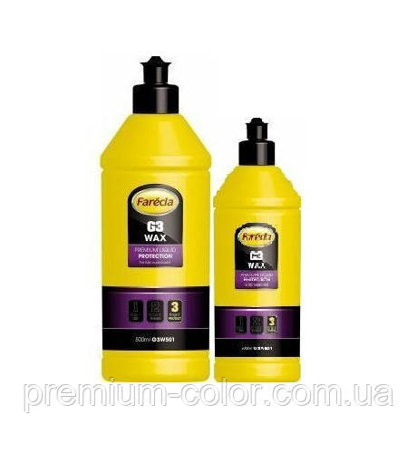 Захисна поліроль G3 Wax Premium Liquid Protection No3 (0,5 л), фото 1